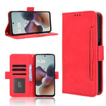 Custodia in pelle con slot per schede per Motorola Moto G06 e Edge 70 5G