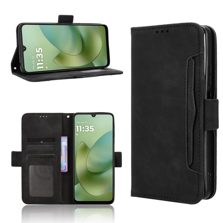 Custodia in pelle con slot per schede per Motorola Moto G06 e Edge 70 5G