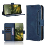 Custodia in pelle con slot per schede per Motorola Moto G06 e Edge 70 5G