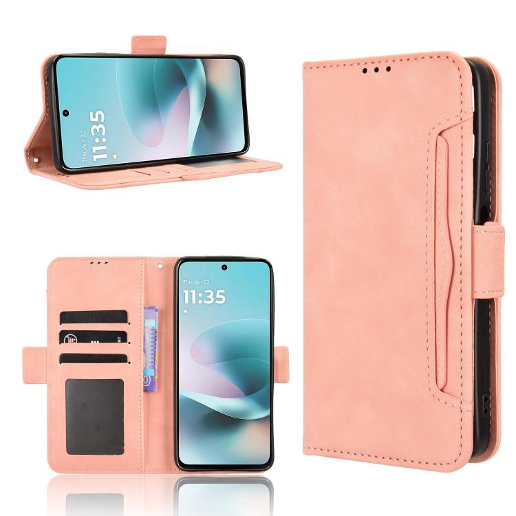 Custodia in pelle con slot per schede per Motorola Moto G06 e Edge 70 5G