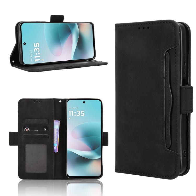 Custodia in pelle con slot per schede per Motorola Moto G06 e Edge 70 5G