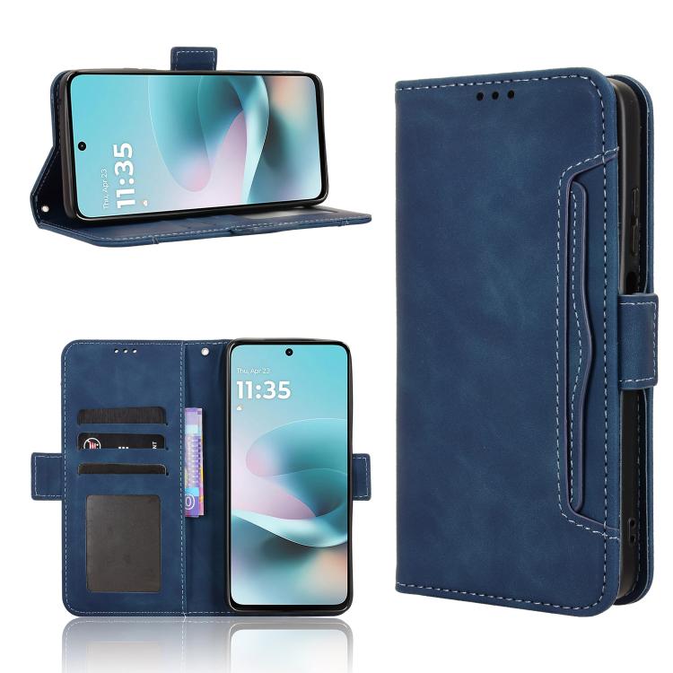 Custodia in pelle con slot per schede per Motorola Moto G06 e Edge 70 5G