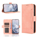 Custodia in pelle con slot per schede per Motorola Moto X70 Air Pro e altri