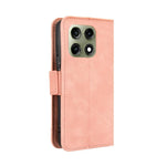 Custodia in pelle con slot per schede per Motorola Moto X70 Air Pro e altri