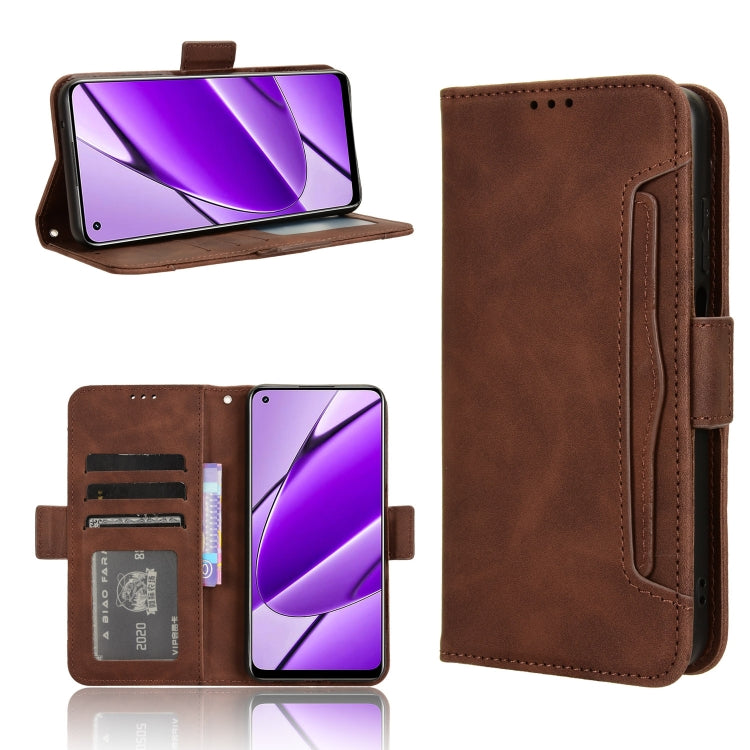 Custodia in pelle con slot per schede per Realme 12 Pro e 12 Pro+
