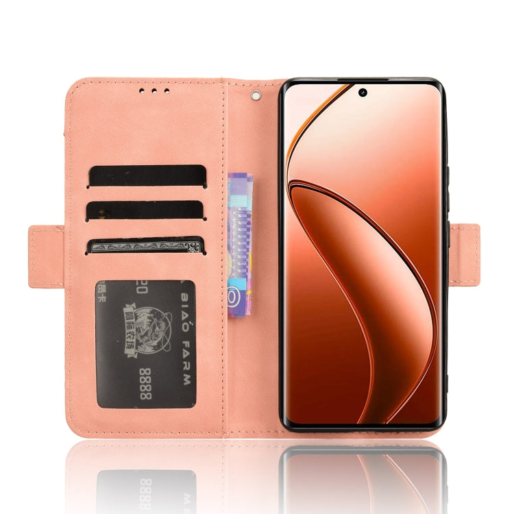 Custodia in pelle con slot per schede per Realme 12 Pro e 12 Pro+