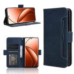 Custodia in pelle con slot per schede per Realme 12 Pro e 12 Pro+