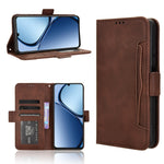 Custodia in pelle con slot per schede per Realme GT 6, GT 6T, GT Neo6