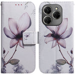 Custodia pelle flip con disegno colorato per Tecno Spark 20 Pro+