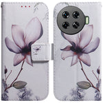 Custodia pelle flip con disegno colorato per Tecno Spark 20 Pro+