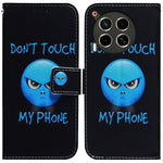 Custodia pelle flip con disegno colorato per Tecno Camon 30 Pro