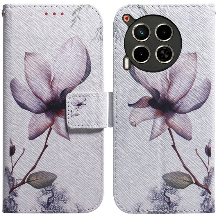 Custodia pelle flip con disegno colorato per Tecno Camon 30 Pro