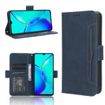Custodia in pelle con slot per schede per Vivo S17 5G, S17 Pro, S17e, Y78 Plus