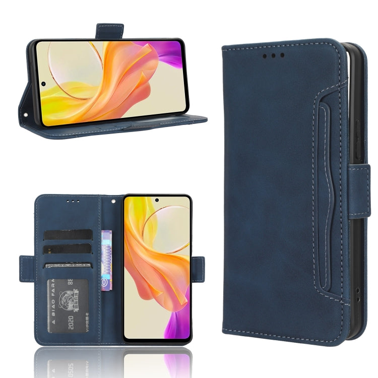 Custodia in pelle con slot per schede per Vivo S17 5G, S17 Pro, S17e, Y78 Plus