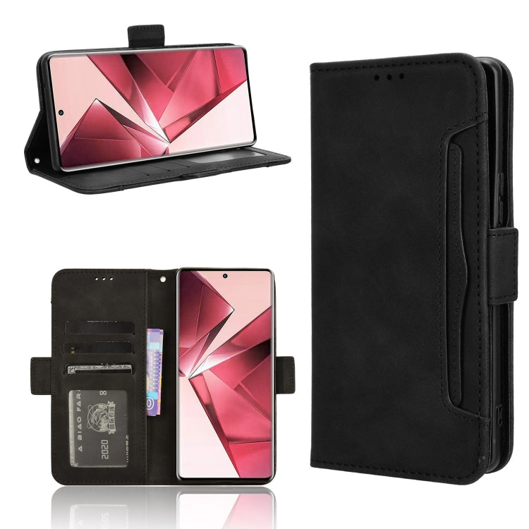 Custodia in pelle con slot per schede per Vivo S17 5G, S17 Pro, S17e, Y78 Plus