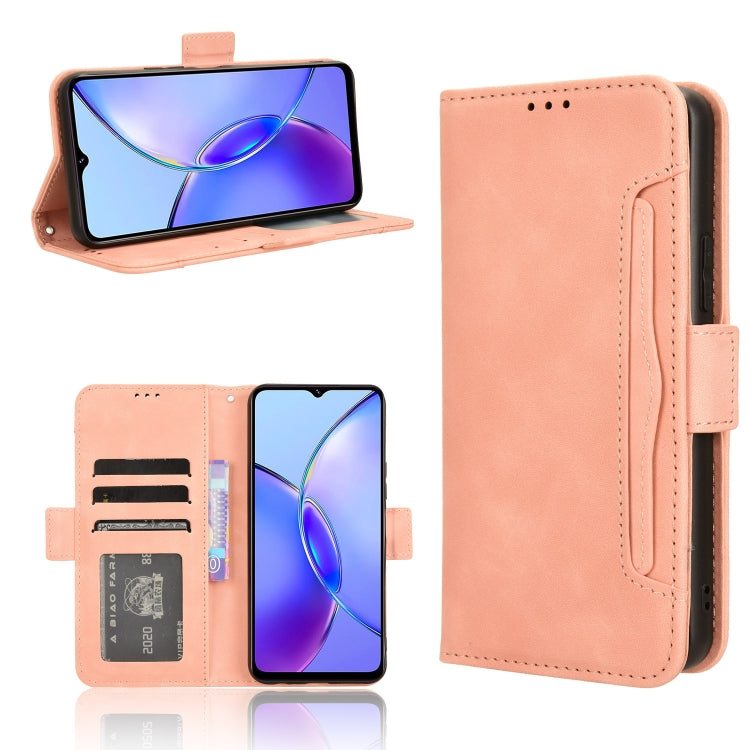 Custodia in pelle con slot per schede per Vivo S17 5G, S17 Pro, S17e, Y78 Plus