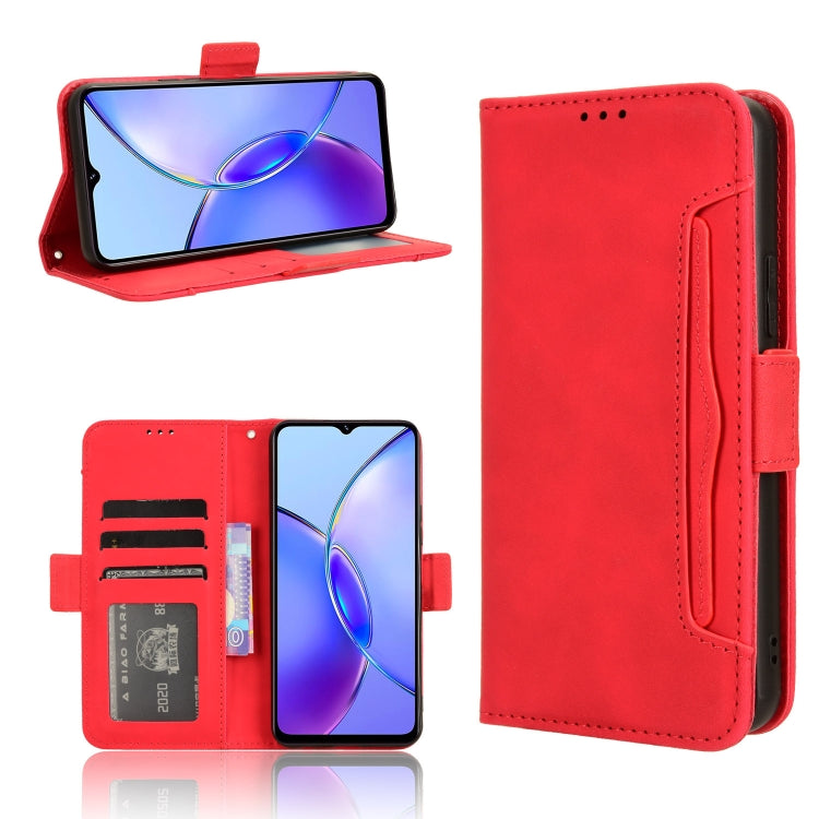 Custodia in pelle con slot per schede per Vivo S17 5G, S17 Pro, S17e, Y78 Plus