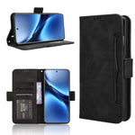 Custodia in pelle con slot per schede per Vivo T3 Pro 5G e iQOO Z9S Pro 5G