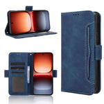 Custodia in pelle con slot per schede per Vivo X300 e modelli compatibili