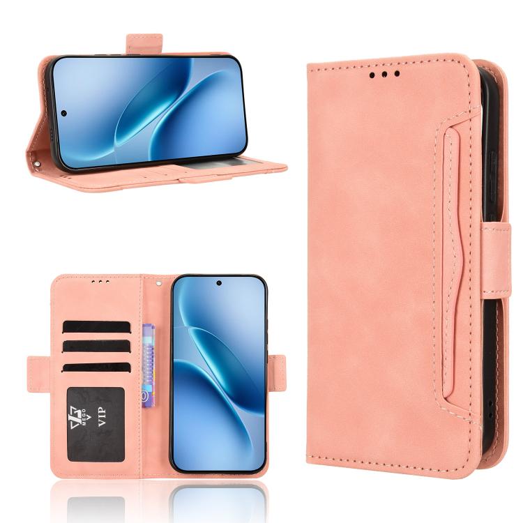 Custodia in pelle con slot per schede per Vivo X300 Ultra e modelli compatibili
