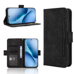Custodia in pelle con slot per schede per Vivo X300 Ultra e modelli compatibili