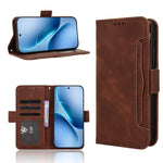 Custodia in pelle con slot per schede per Vivo X300 Ultra e modelli compatibili