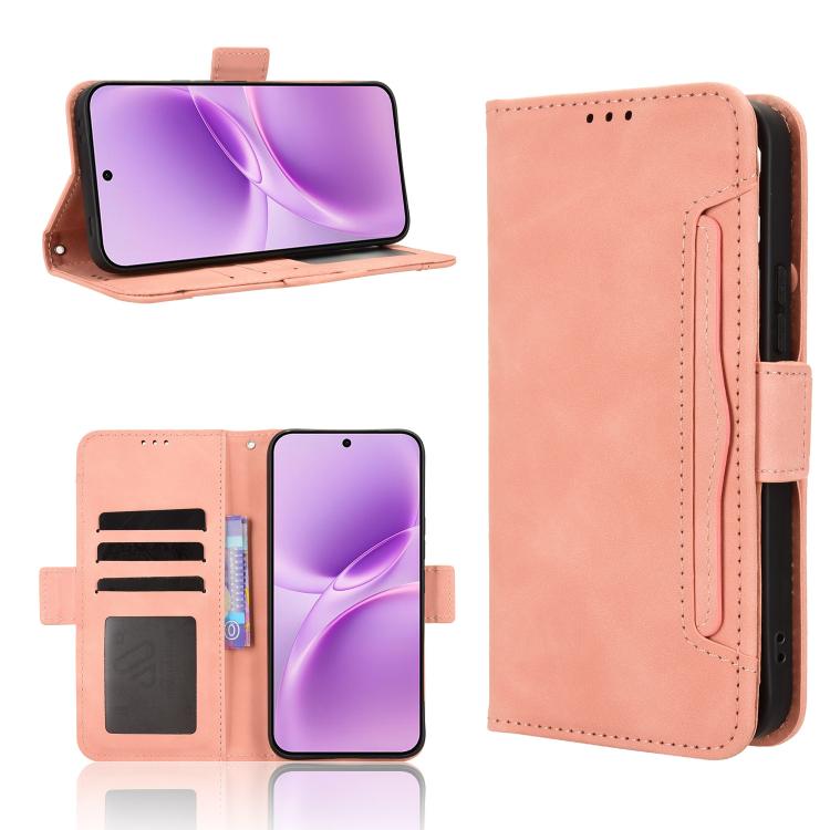 Custodia in pelle con slot per schede per Vivo X300 Ultra e modelli compatibili