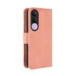 Custodia in pelle con slot per schede per Vivo X300 Ultra e modelli compatibili