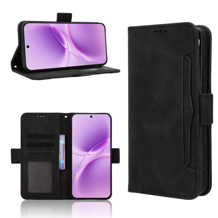 Custodia in pelle con slot per schede per Vivo X300 Ultra e modelli compatibili