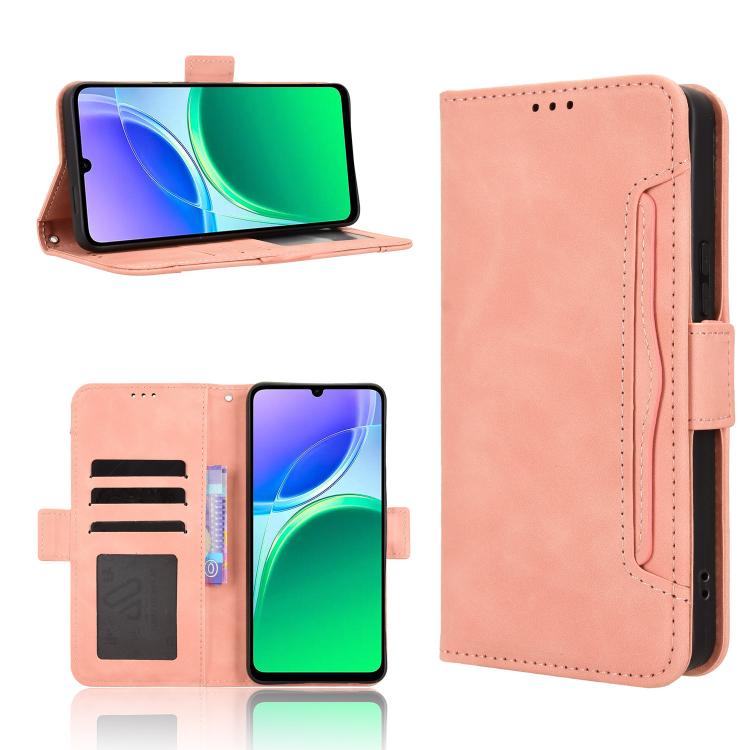 Custodia in pelle con slot per schede per Vivo V70 FE 5G
