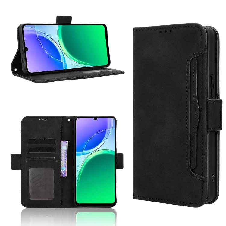 Custodia in pelle con slot per schede per Vivo V70 FE 5G