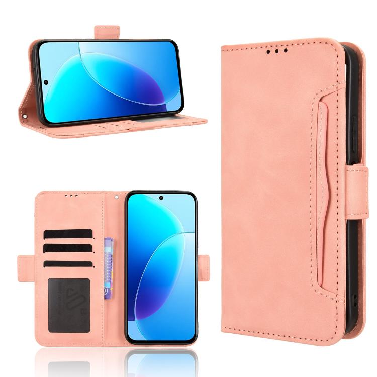 Custodia in pelle con slot per schede per Vivo X300 Ultra e modelli compatibili