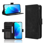 Custodia in pelle con slot per schede per Vivo X300 Ultra e modelli compatibili