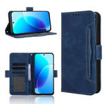 Custodia in pelle con slot per schede per Vivo X300 Ultra e modelli compatibili
