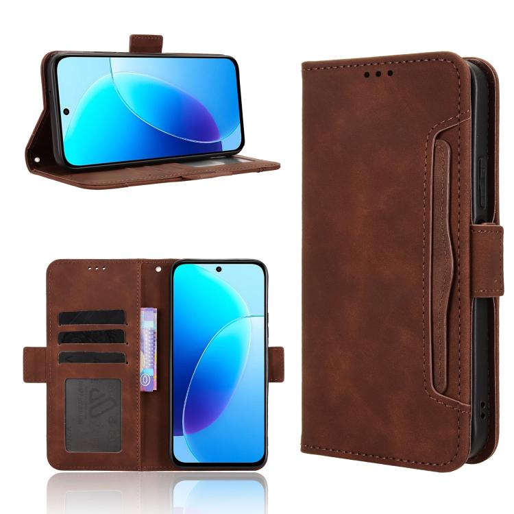 Custodia in pelle con slot per schede per Vivo X300 Ultra e modelli compatibili