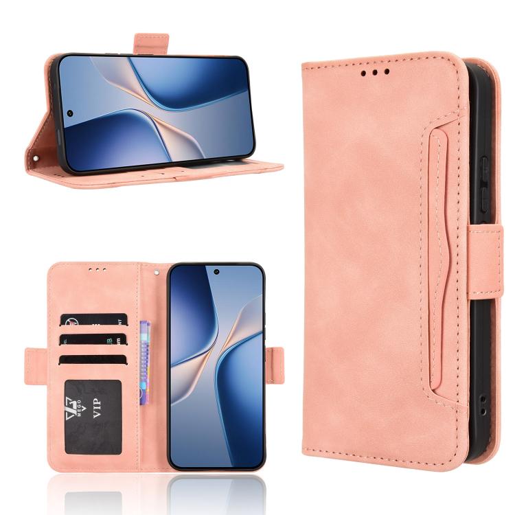 Custodia in pelle con slot per schede per Vivo V70 FE 5G