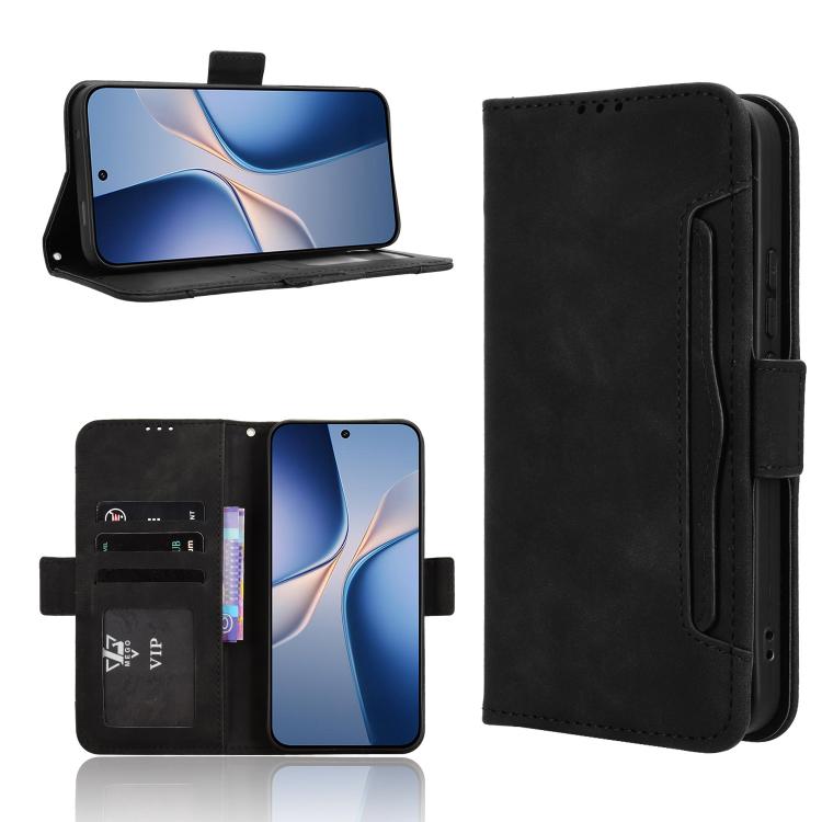 Custodia in pelle con slot per schede per Vivo V70 FE 5G