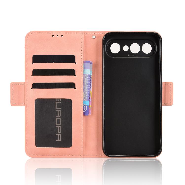 Custodia in pelle con slot per schede per Vivo V70 FE 5G