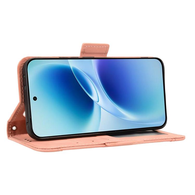 Custodia in pelle con slot per schede per Vivo V70 FE 5G