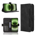 Custodia in pelle con slot per schede per Vivo X300 e modelli compatibili