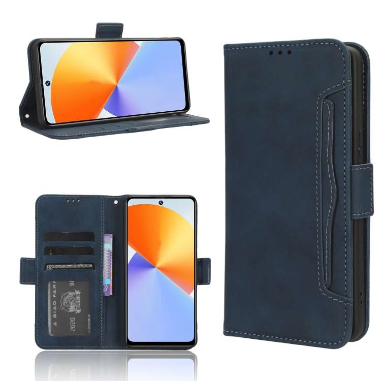 Custodia per telefono in pelle con slot per schede di consistenza al polpaccio, For Infinix Note 30 VIP