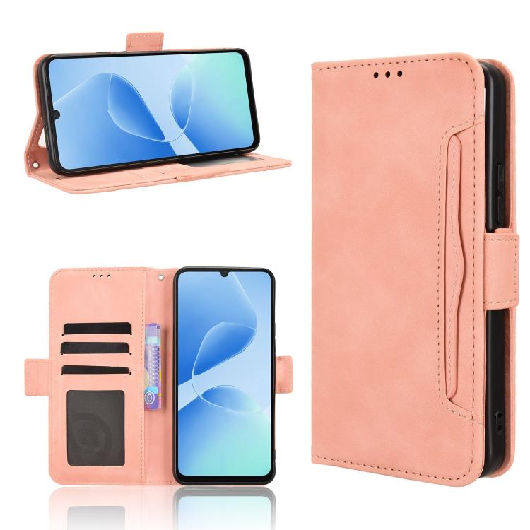 Custodia in pelle con slot per schede per Infinix Smart 20 4G