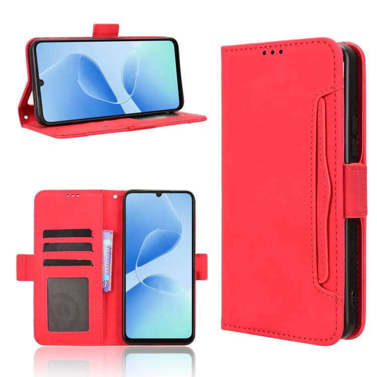 Custodia in pelle con slot per schede per Infinix Smart 20 4G