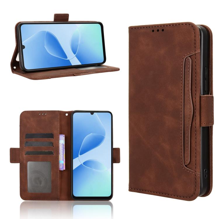 Custodia in pelle con slot per schede per Infinix Smart 20 4G