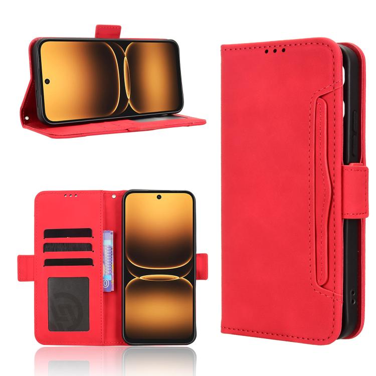 Custodia in pelle con slot per schede per Infinix Smart 20 4G