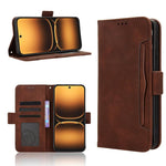 Custodia in pelle con slot per schede per Infinix Smart 20 4G