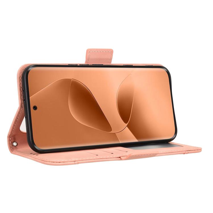 Custodia in pelle con slot per schede per Infinix Smart 20 4G