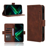 Custodia in pelle con slot per schede per Infinix GT 50 Pro 5G