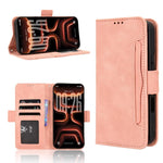 Custodia in pelle con slot per schede per Infinix GT 50 Pro 5G