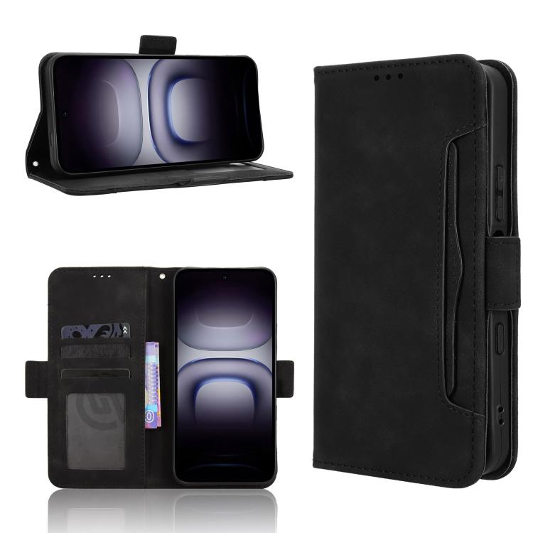 Custodia in pelle con slot per schede per Infinix GT 50 Pro 5G